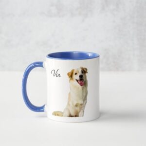Blue cup