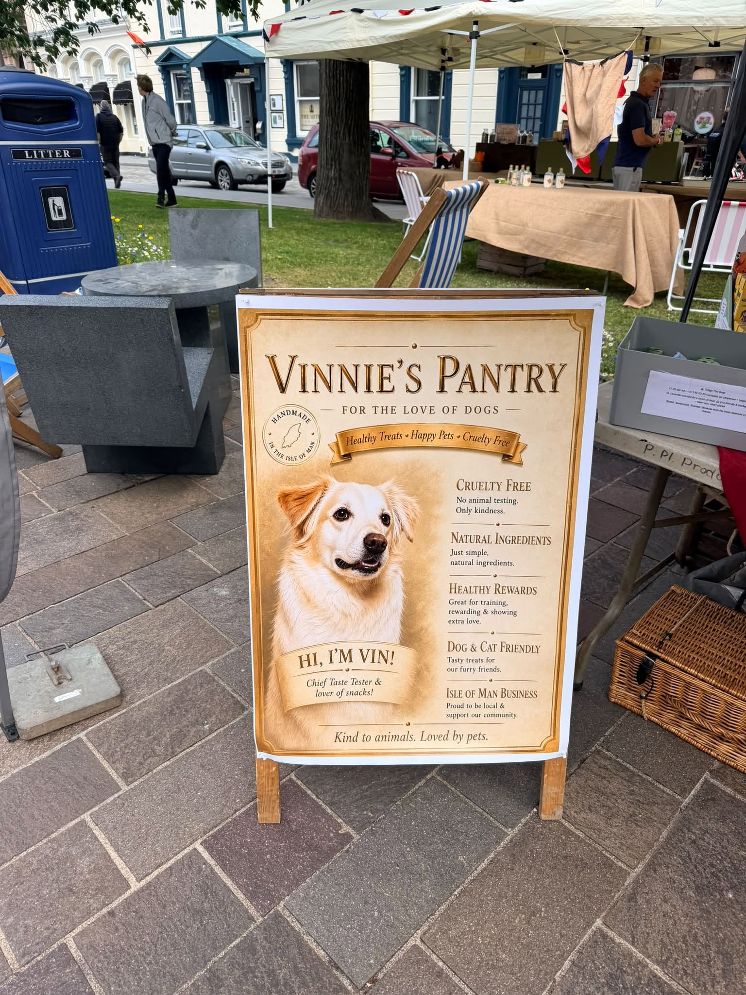 Vinnie’s Pantry stall at Ramsey Farmers Market